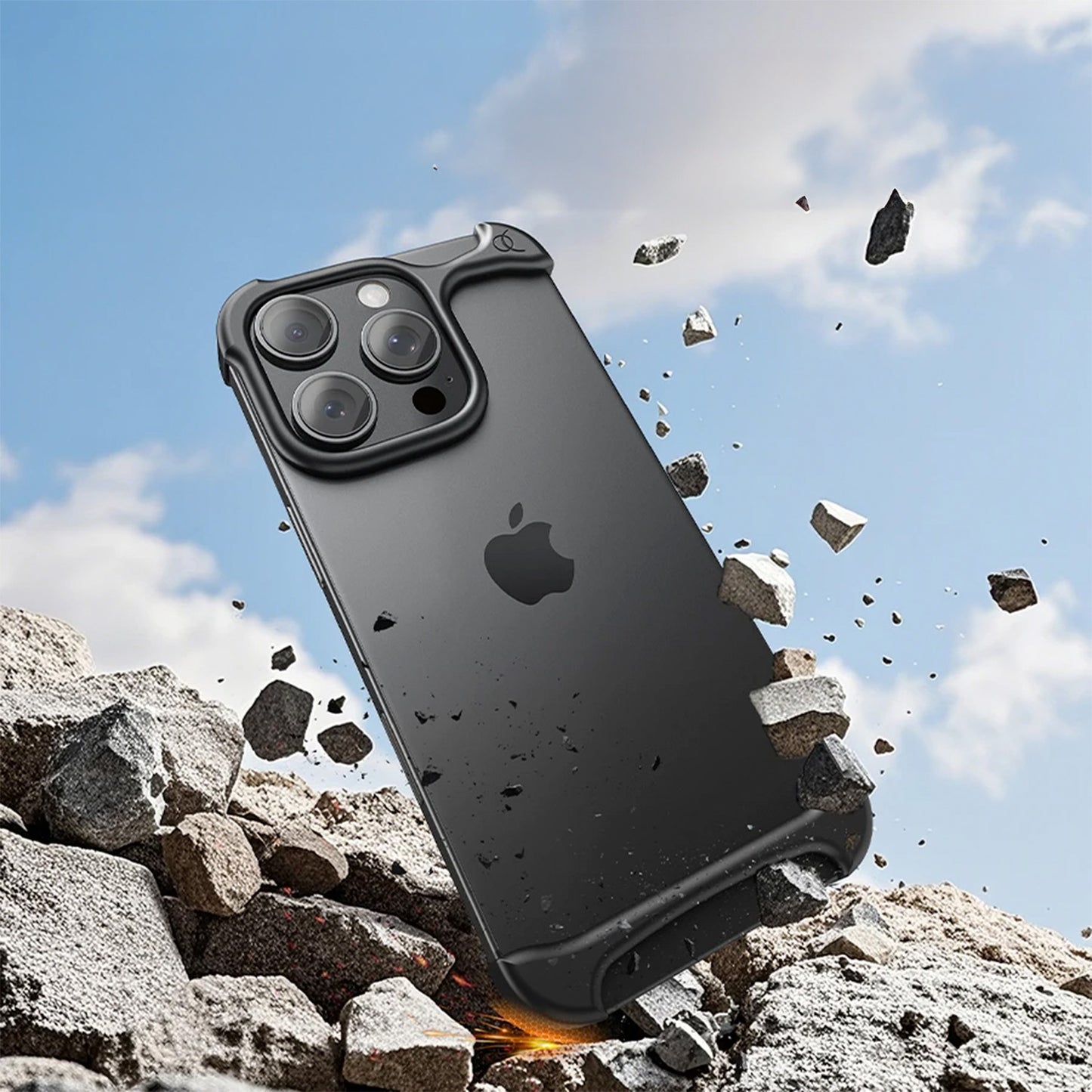 Titanium case for iPhone